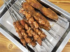 烤羊肉-何记酿皮店(西流湾店)