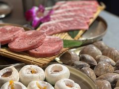 -围炉肉舍•炭烤活鳗•丹东海鲜烤肉(步行街店)