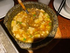 石锅鸡汤豆腐-绿茶餐厅(华联万柳店)