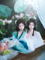 点击看大图 -红颜印画古风汉服艺术摄影