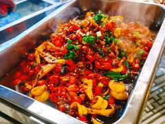 钢盆鱿鱼-味上湘菜馆(河马店)