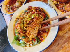 烤脑花-拈签一笑黄牛肉辣卤串串