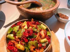 宫爆板筋-山石榴·贵州菜(丰盛里店)