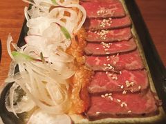 火炙和牛·tataki-山杏yama-katsu·吉列炸物