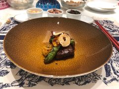 葱爆澳洲特级肥牛-民国红公馆·艺文空间(颐和路店)