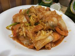 白菜炒虾-华春餐馆(鱼山路店)