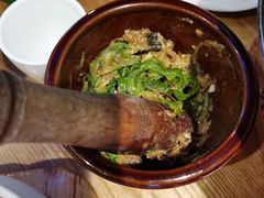 皮蛋青椒擂茄子-费大厨辣椒炒肉(万家丽一店)