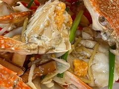 葱姜炒梭子蟹-班赞海鲜市场