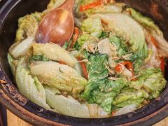 虾酱生菜-不二啫·广府啫啫煲(江燕路万科里店)