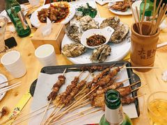 炭烤碟鱼头-大话小腰(鸟巢店)