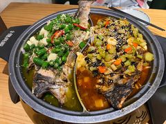 豆豉味烤鱼-锦尚阁烤鱼•天津菜(宣武门胡同店)