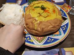 火山面包咖喱牛腩-泰妃殿(宏伊国际广场店)