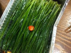 锡纸韭菜-老虎滩大连海鲜烧烤(建邺云锦路总店)