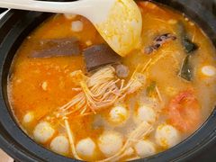 糟粕醋海鲜锅-香香海南菜餐厅