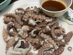 白灼章鱼-老家黄墩小错鸡·活海鲜
