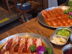 -明洞阿姨·韩式酱蟹烤肉·创意料理(三元桥店)