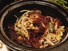 豆芽粉丝煲-壹生壹世·农家烤鱼