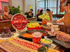 -热火朝天鲜切牛肉火锅(南强街巷店)