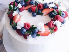 -咖咖熊蛋糕定制·英国蓝风车动物性淡奶油