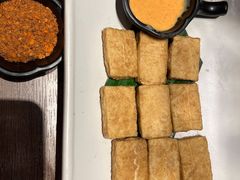 黄金爆浆豆腐-云海肴云南菜(浦江欢乐颂店)