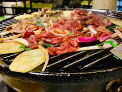 -燚店·铁板鱼蛙·烤肉·烤串(北新桥店)