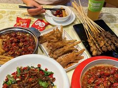 -张记虾尾·火锅·烧烤·大排档(涉外店)