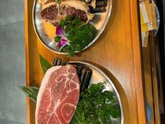 -明洞阿姨·韩式酱蟹烤肉·创意料理(三元桥店)