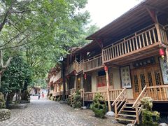 -天门沟九州驿站树上汤泉