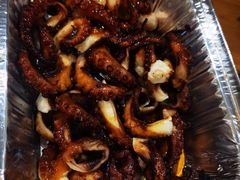 干烧八爪鱼-丹东立强海鲜烧烤·牛B大串(星海店)
