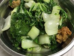 青菜烧油渣-八八餐厅(升州路店)