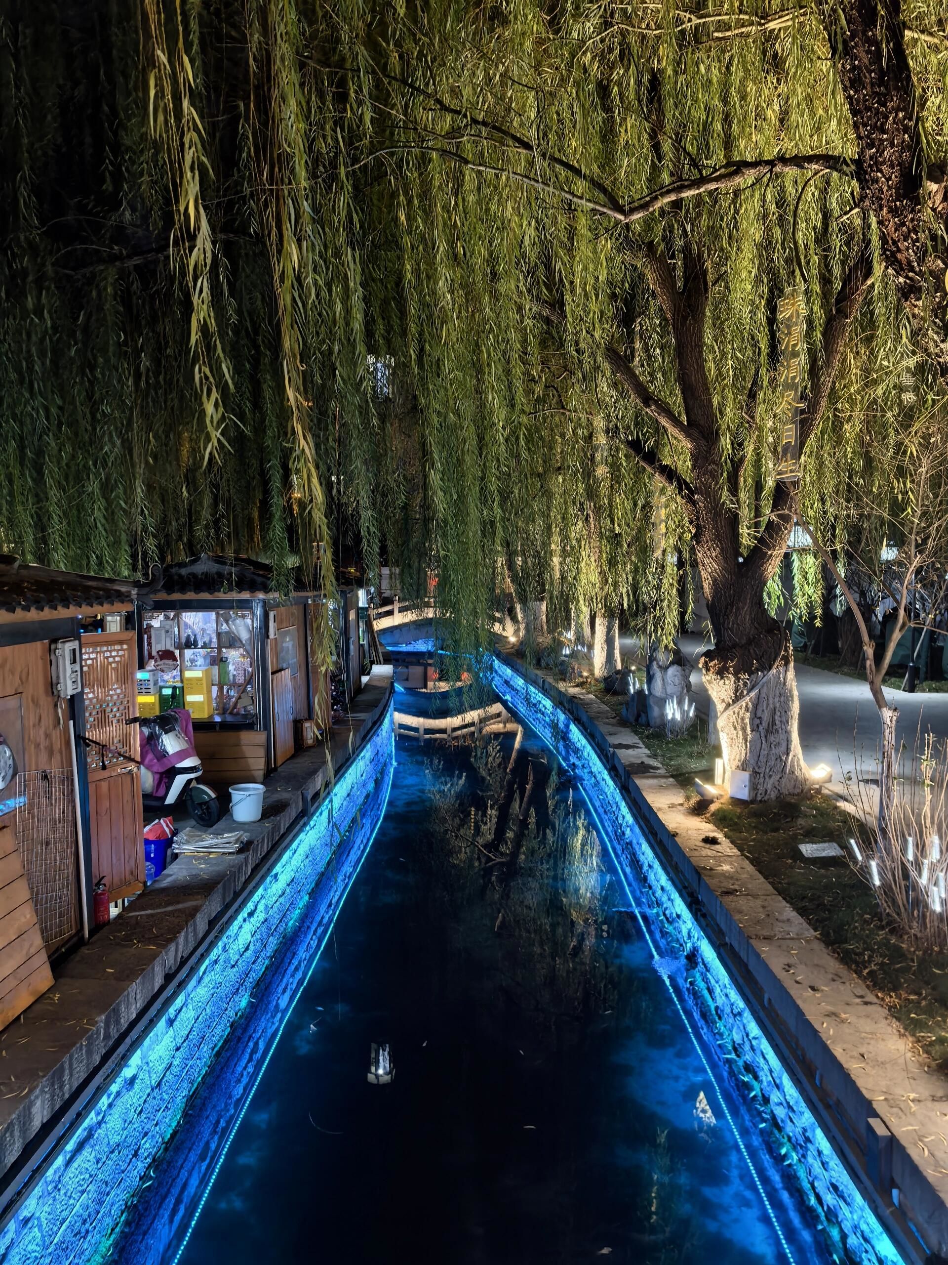 夜游百花洲