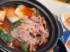 寿喜烧+温泉蛋-滨寿司(高新伊藤店)