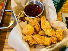 奶酪炸鸡肉-包装马车·韩国料理·포장마차