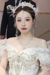 -桃子造型婚纱礼服(凤起广场店)