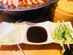 蘸酱-守柴炉烤鸭(科华中路王府井店)