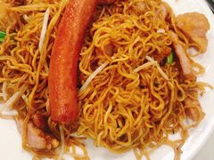 猪扒炒公仔面-好好滋味茶餐厅