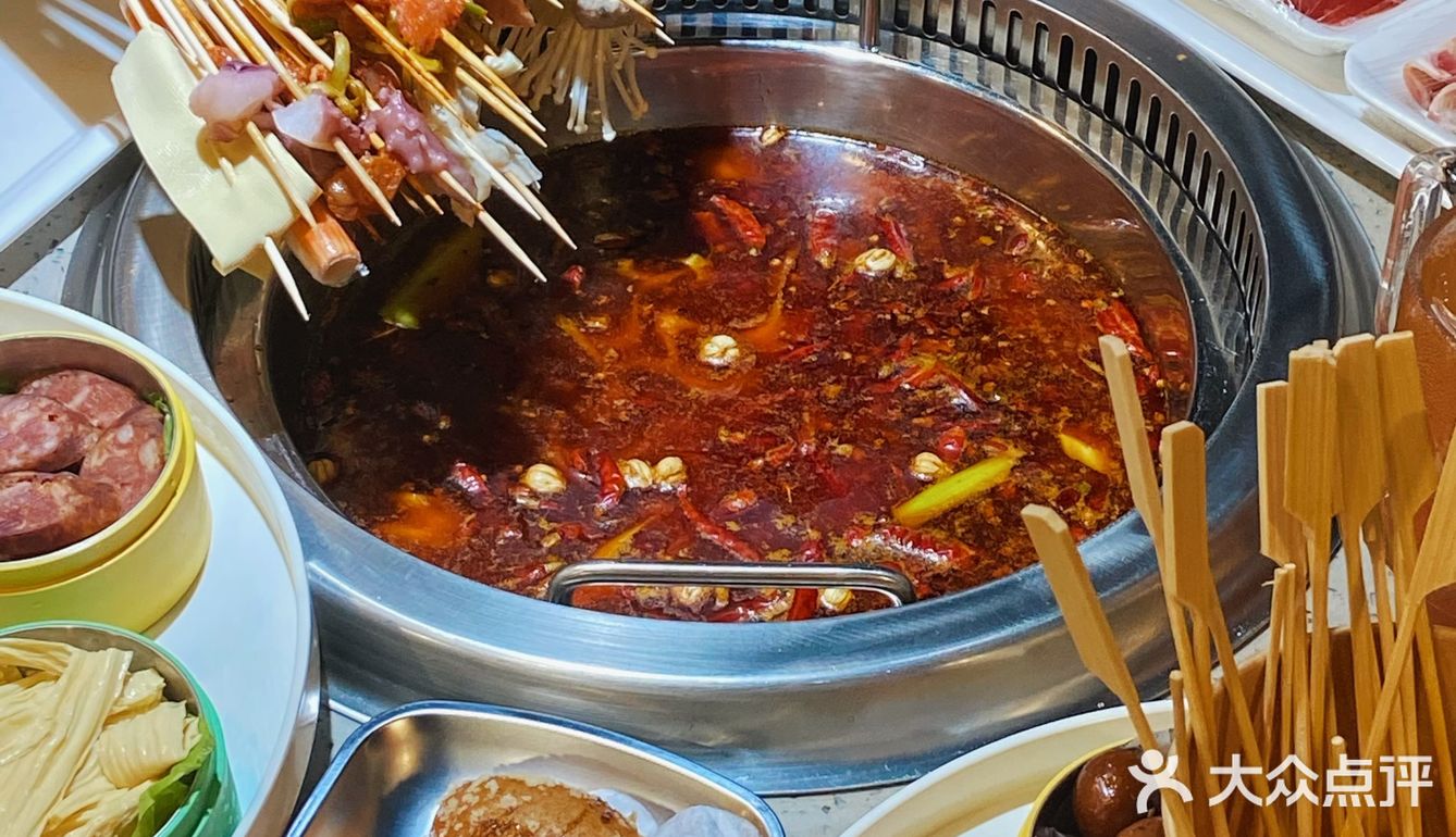 这家火锅店的红糖糍粑简直天花板！