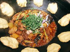 锅边馍馍-土灶人家柴火鸡(彭州店)