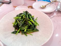 有机菠菜炒紫菜-喜鼎海胆水饺(平安金融中心店)