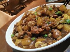 热干面土豆大盘鸡-全聚贤餐厅·湖北家常菜(沙湖店)