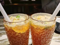 龙凤柠檬茶-绿茶餐厅(乐峰广场店)