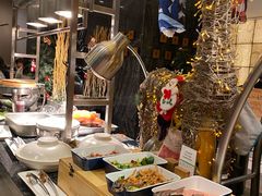 自助取餐区-北京希尔顿逸林酒店-逸轩西餐厅-自助餐厅