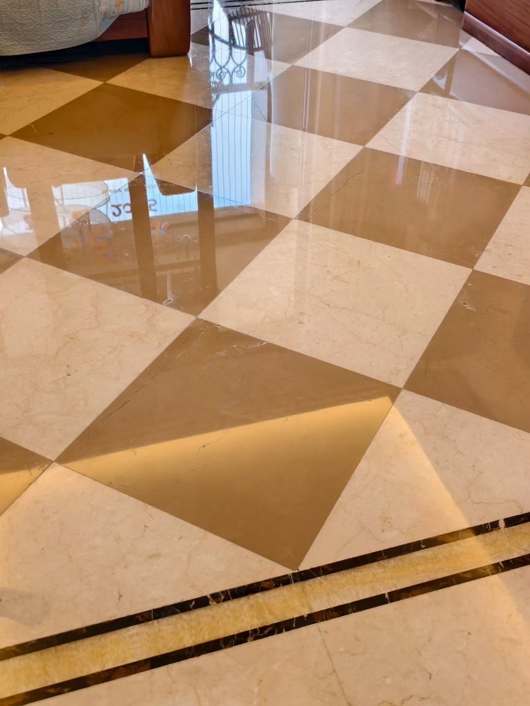 大理石保养 晶面结晶