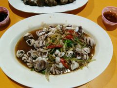 爆炒章鱼-班赞海鲜市场