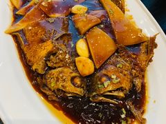 温式黄鱼烧年糕-柒园·三十年创意杭帮菜(龙湖滨江天街店)