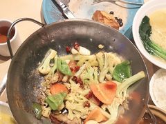 干锅腊肉花菜-避风塘(金山万达店)
