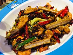 麻辣基围虾-鱼库·不仅是一家烤鱼店(车公庙店)