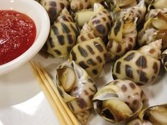 白灼花螺-记忠海鲜