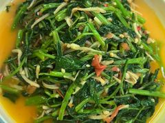 酸笋炒空心菜-浩海火燒雲傣家菜(静安芮欧店)