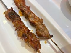 现烤羊肉串-伊祥·敦煌楼